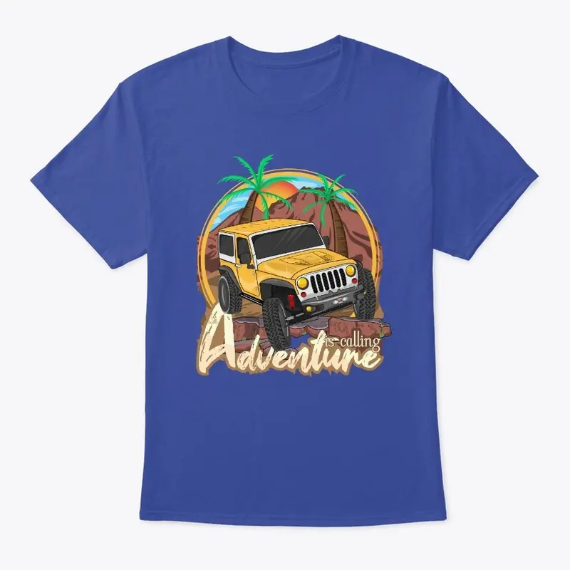 Adventure Is Calling T-Shirt Design