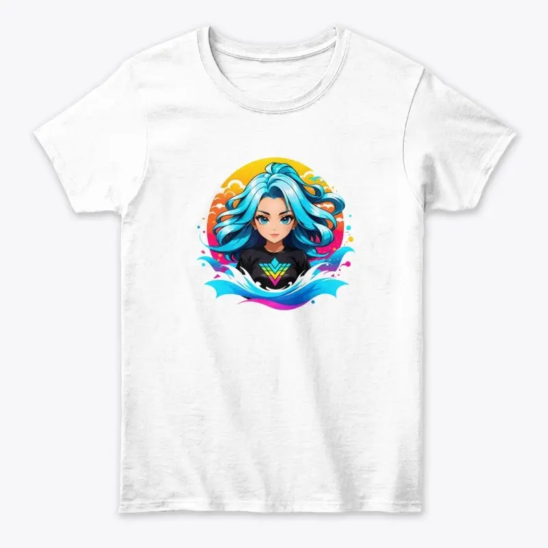 Beautiful Anime Girl T-Shirt