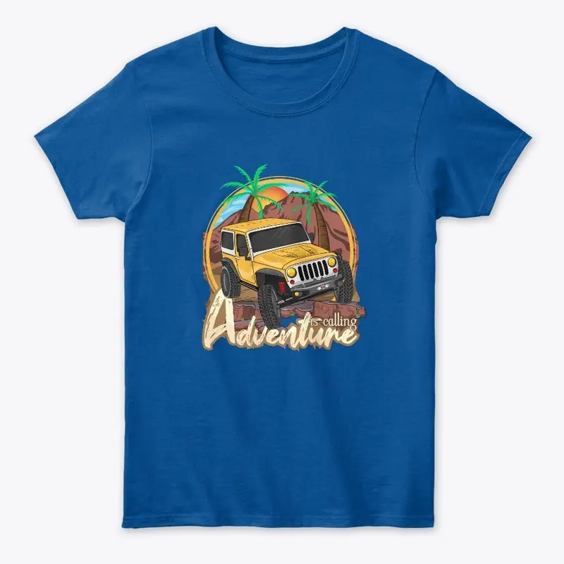 Adventure Is Calling T-Shirt Design