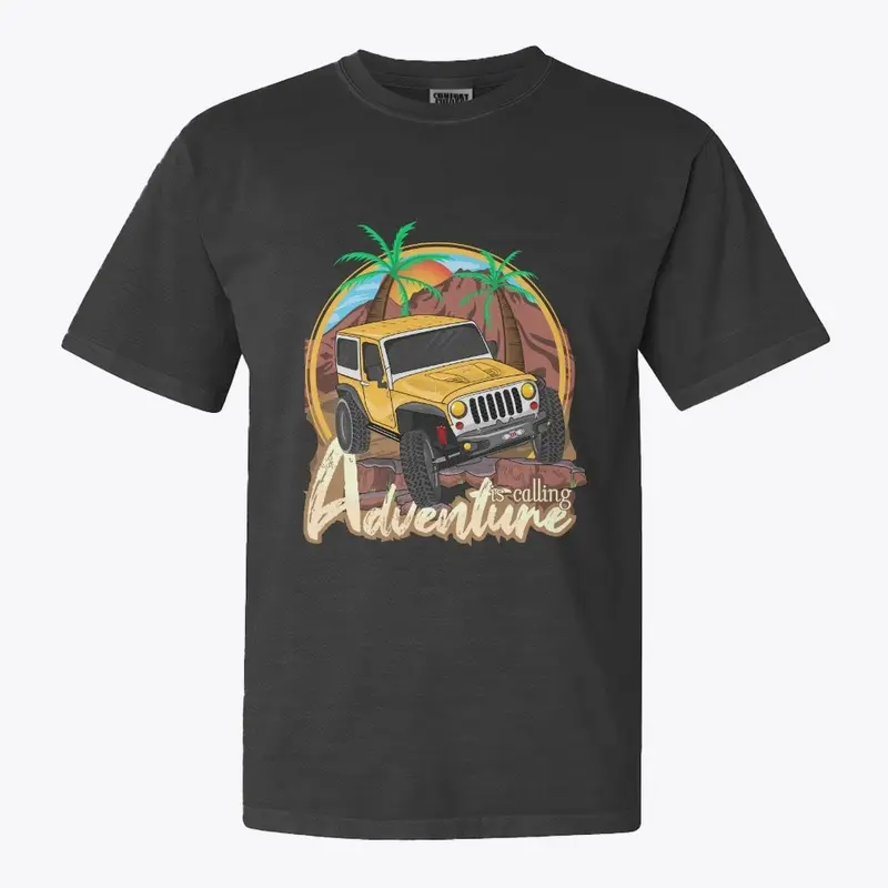 Adventure Is Calling T-Shirt Design