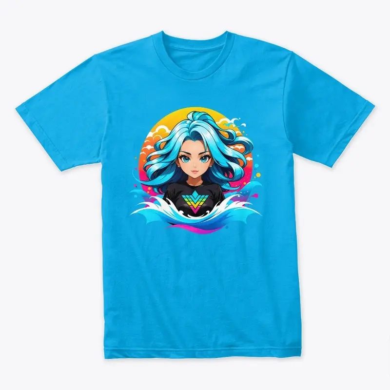 Beautiful Anime Girl T-Shirt